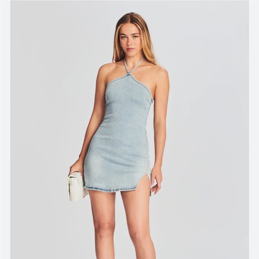 Seroya Sage mini dress
